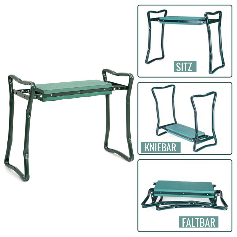 GardenComfort™️ Knee- and back-friendly garden tool