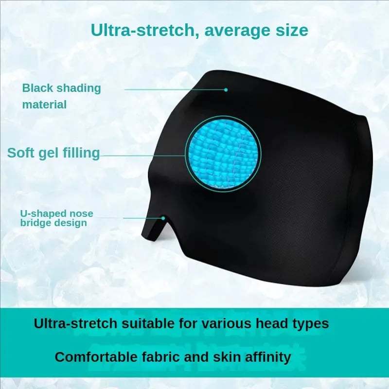 Headache Relief Ice Mask with Hot/Cold Gel ❤