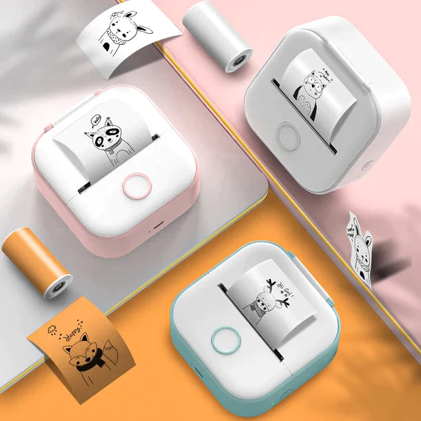 Mini Inkless Photo Printer