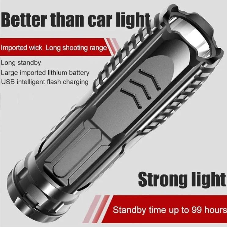 🔥Last Day 30% OFF🔥 Multifunctional Rechargeable Flashlight
