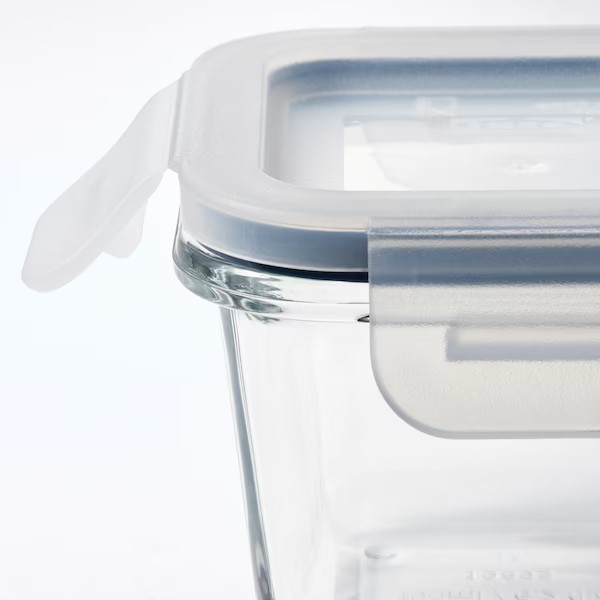Food storage container airtight jar kitchen transparent storage jar multi-use storage box 460 ML