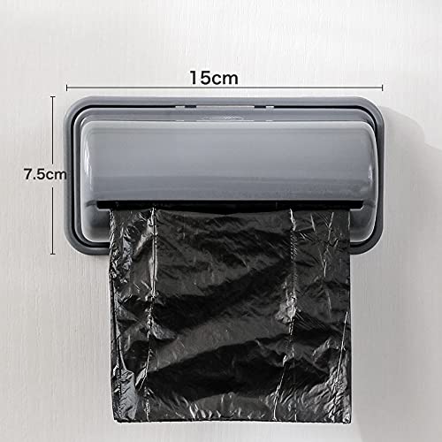 Garbage bag storage box tissue storage