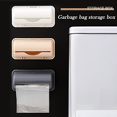 Garbage bag storage box tissue storage