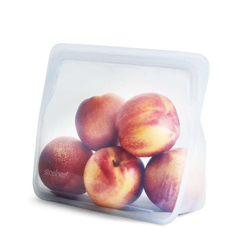 Stasher Stand-Up Silicone Bag - Clear