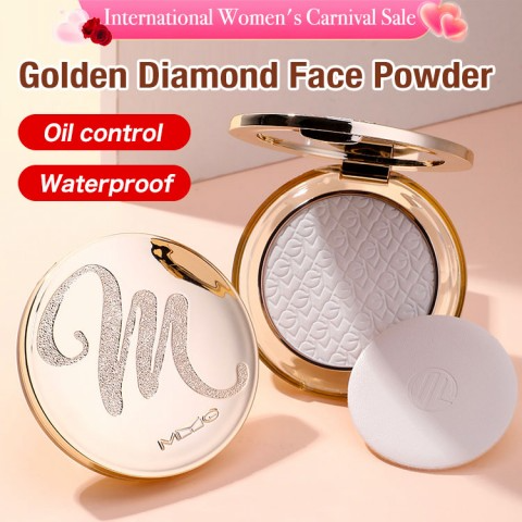 Golden Diamond Face Powder-Concealer, Oil Control