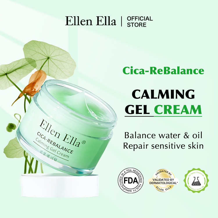 Ellen Ella Patented Centella Asiatica Skin Barrier Repair Cream