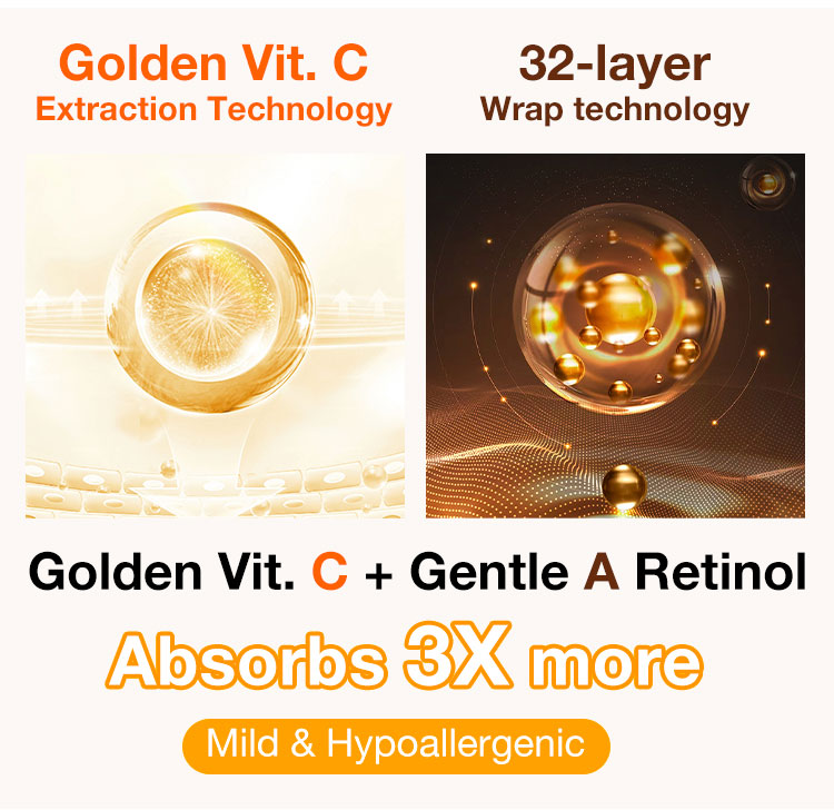 Ellen Ella Morning C and Night A Cream Combo - Vitamin C Cream and Retinol A Cream