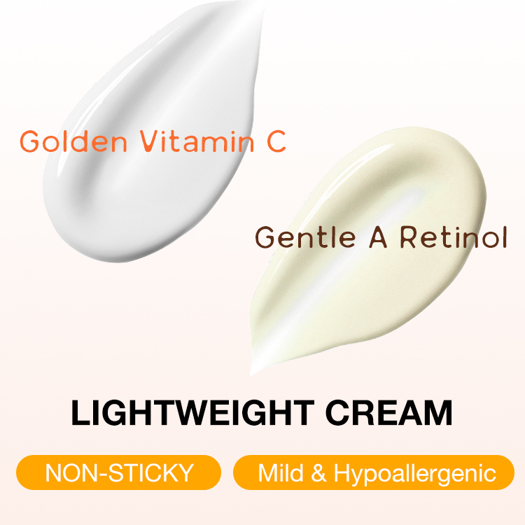 Ellen Ella Morning C and Night A Cream Combo - Vitamin C Cream and Retinol A Cream