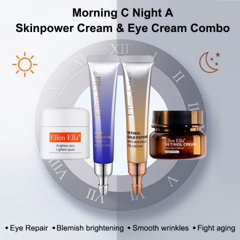 Morning & Night Face Cream and Eye Cream combo