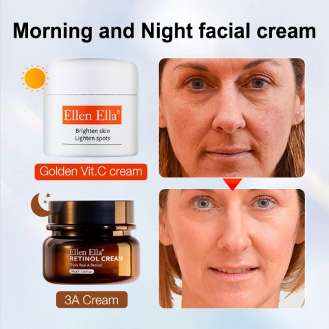 Morning & Night Face Cream and Eye Cream combo