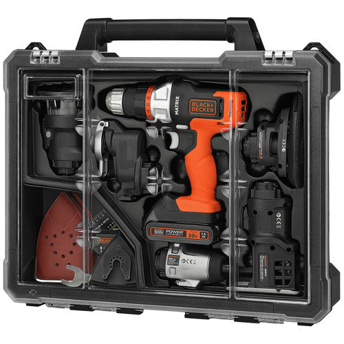 6 Tool Combo Kit with Storage Case