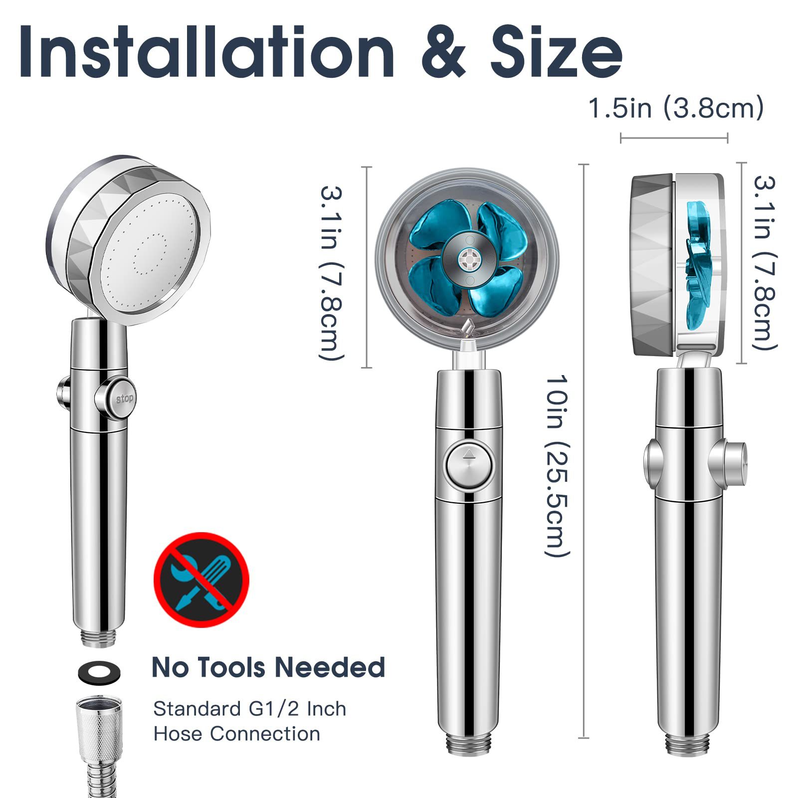 THE ULTIMATE SHOWER  EXPERIENCE - TURBO SHOWER