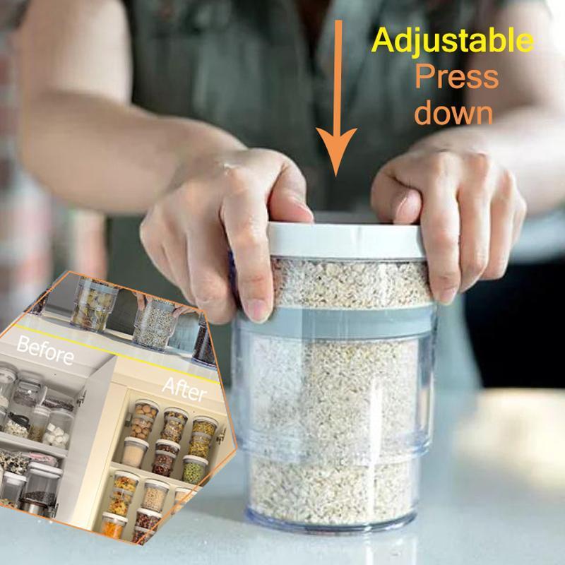 Preserving Vacuum Telescopic Tank Storage Bottle