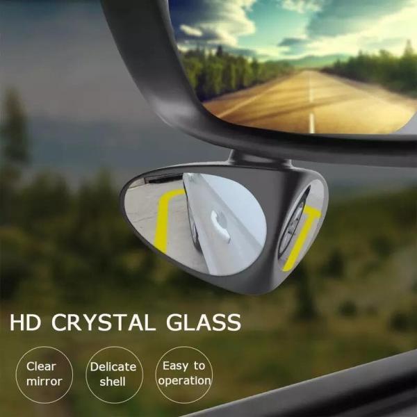 2 in 1 Car Blind Spot Mirror Wide Angle Mirror