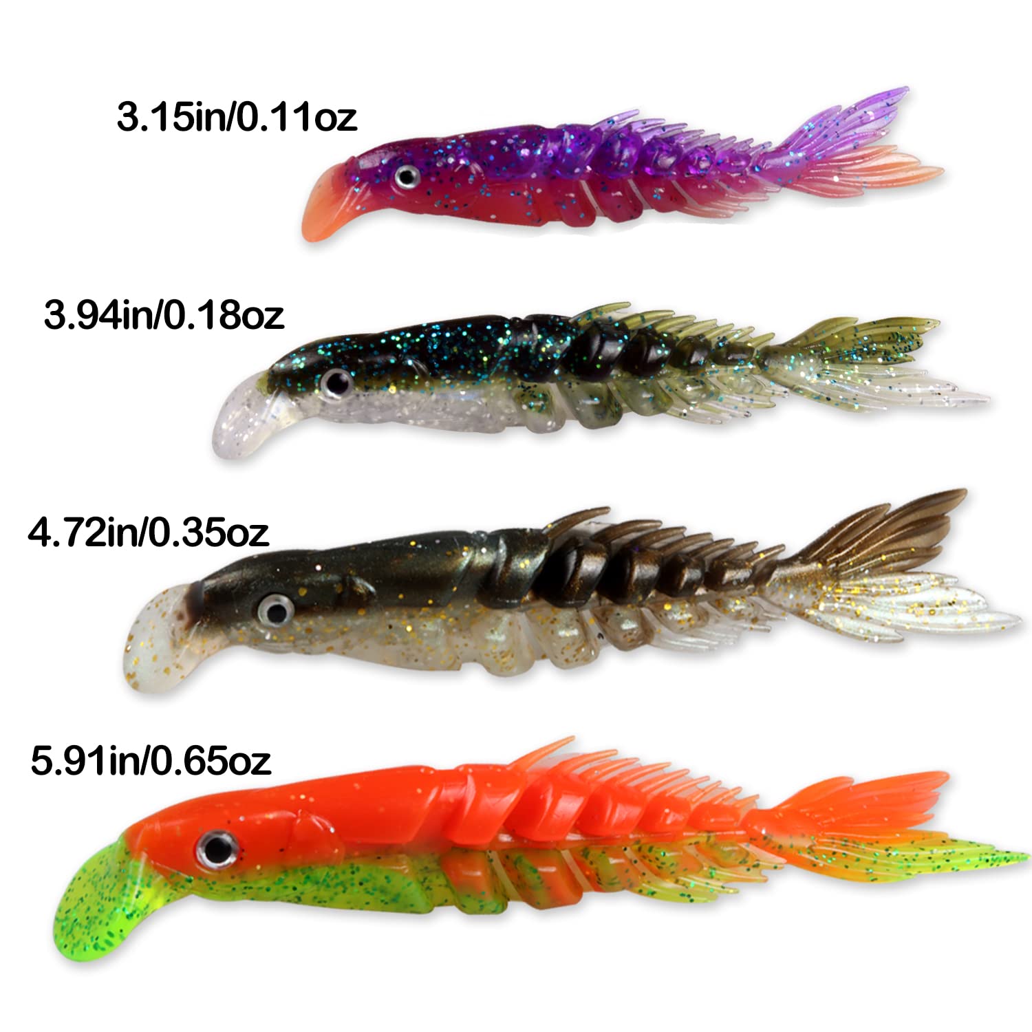 MUL TI SEGMENTS SOFT LURES