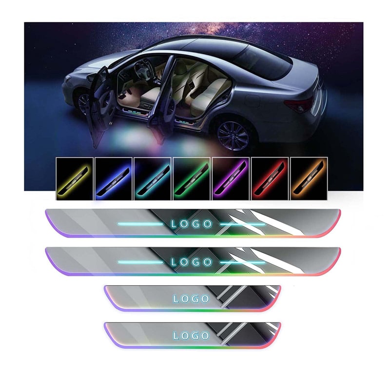Car Door Sill Light logo For All Car Models