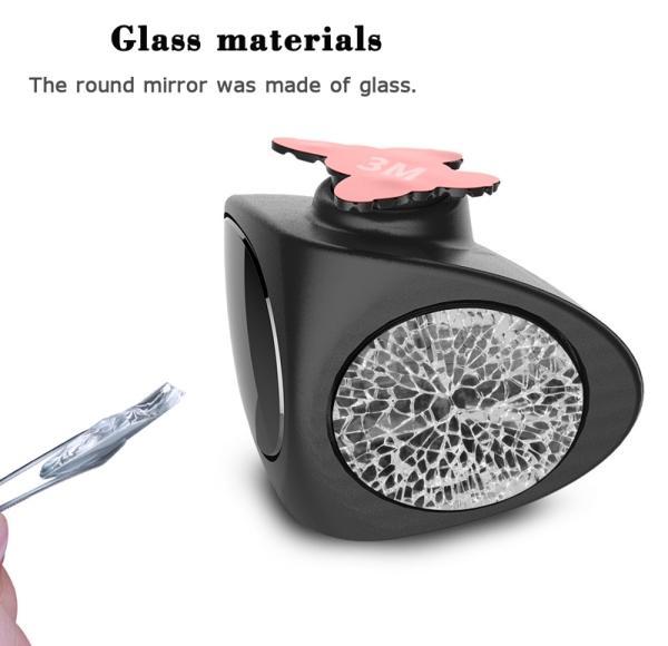 2 in 1 Car Blind Spot Mirror Wide Angle Mirror