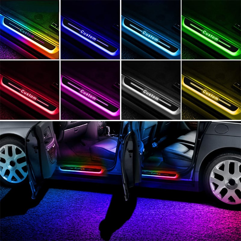 Car Door Sill Light logo For All Car Models