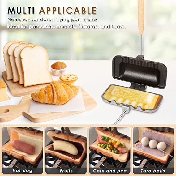 🔥(Last Day Sale 49% OFF)🔥Double-sided Sandwich Baking Pan