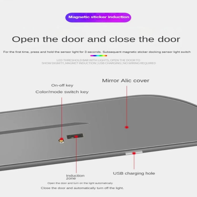 Car Door Sill Light logo For All Car Models