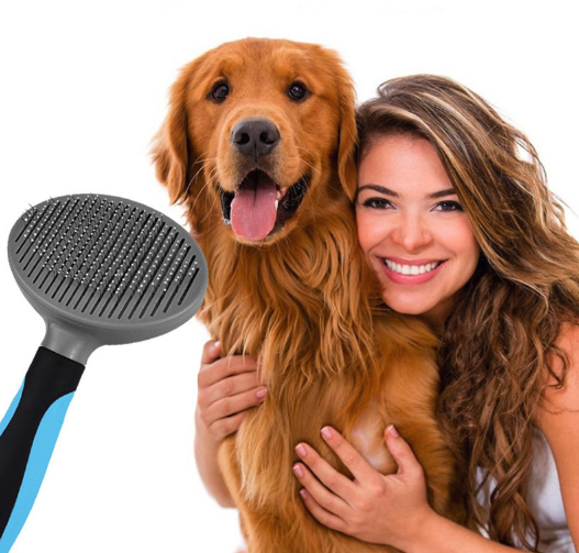 50% OFF TODAY ONLY - Self-Cleaning Pet Hair Remove Brush