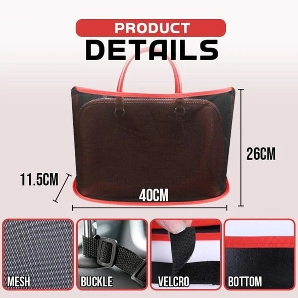 ⭐ 2023 Hot Sale🔥[ Car Net Pocket Handbag Holder]