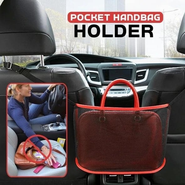 ⭐ 2023 Hot Sale🔥[ Car Net Pocket Handbag Holder]