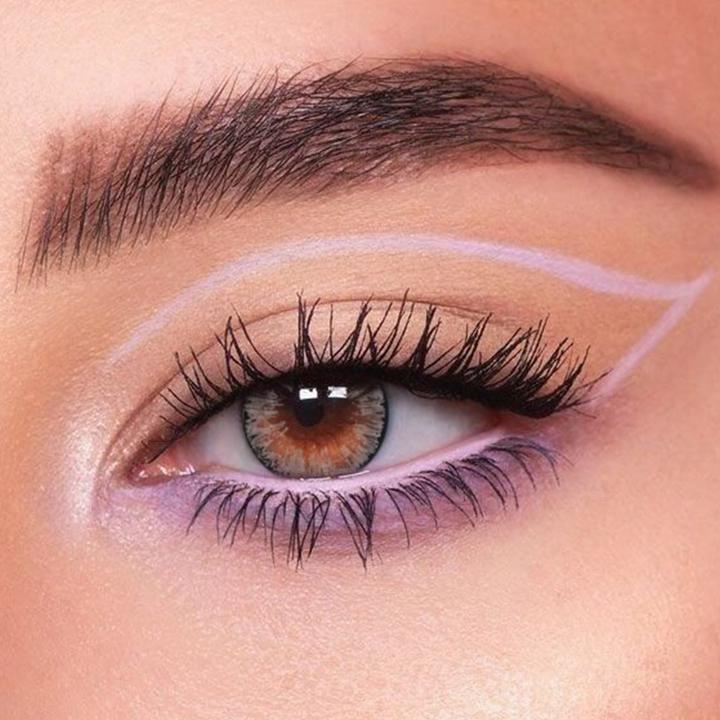 Glitter(Big Eye) Grey | 1 Year [Prescription]-eveVeye