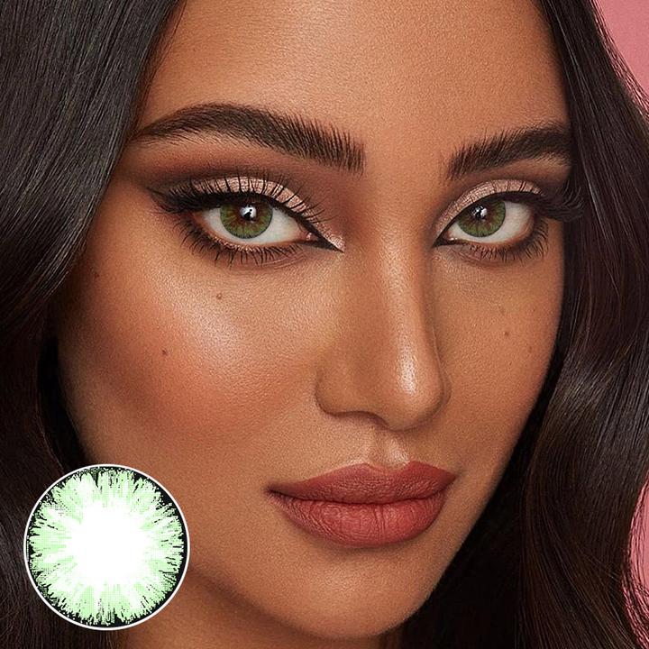 Glitter(Big Eye) Green | 1 Year-eveVeye