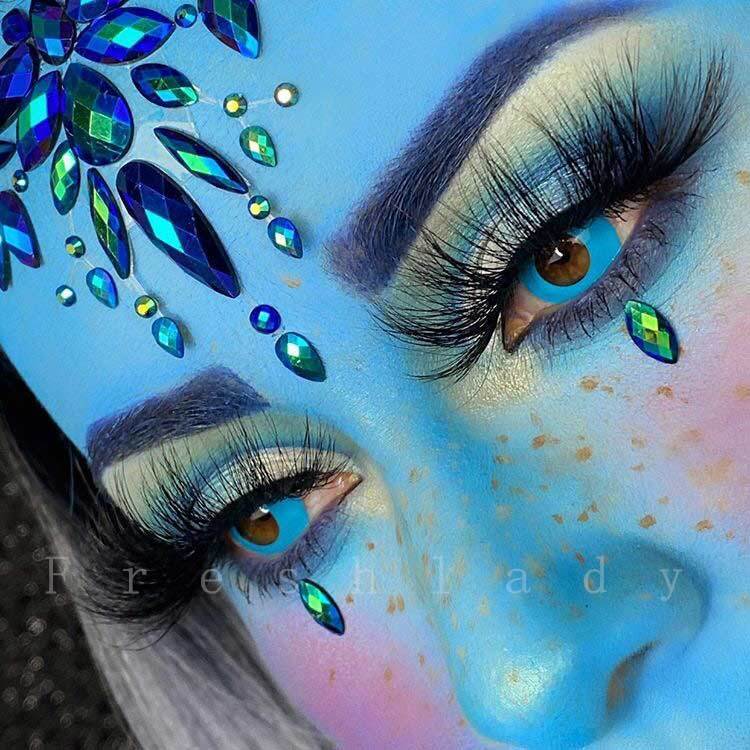 【Halloween&Cosplay】Blue Block-eveVeye