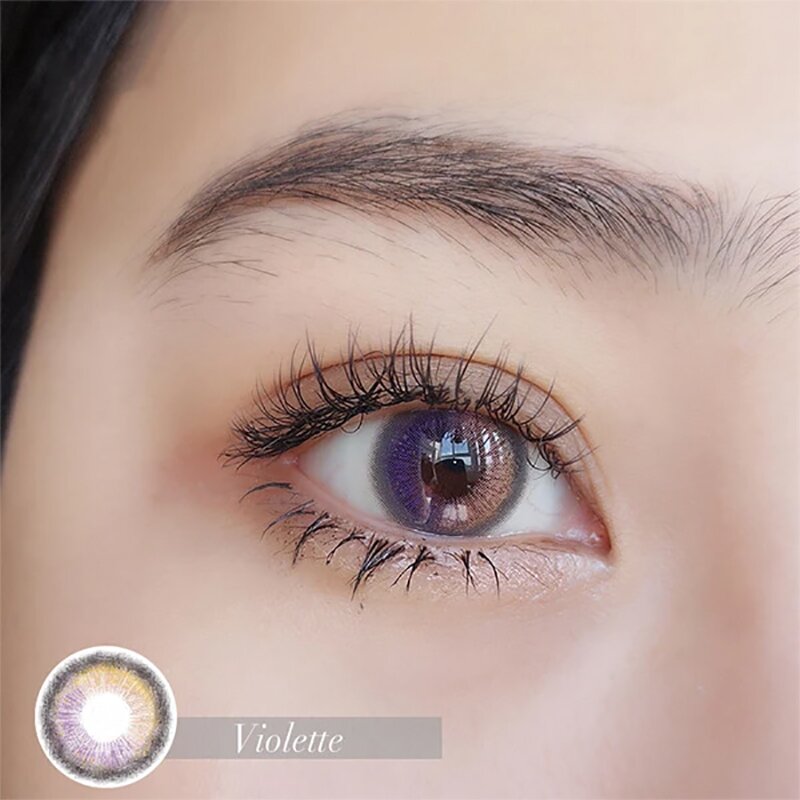 eveVeye Aether Violette(Firmament Purple) Colored Contact Lenses