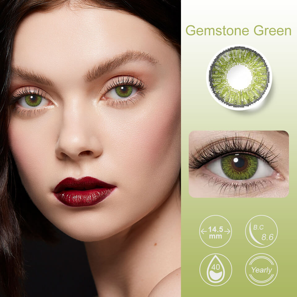 Three Tone Gemstone Green | 1 Year-eveVeye