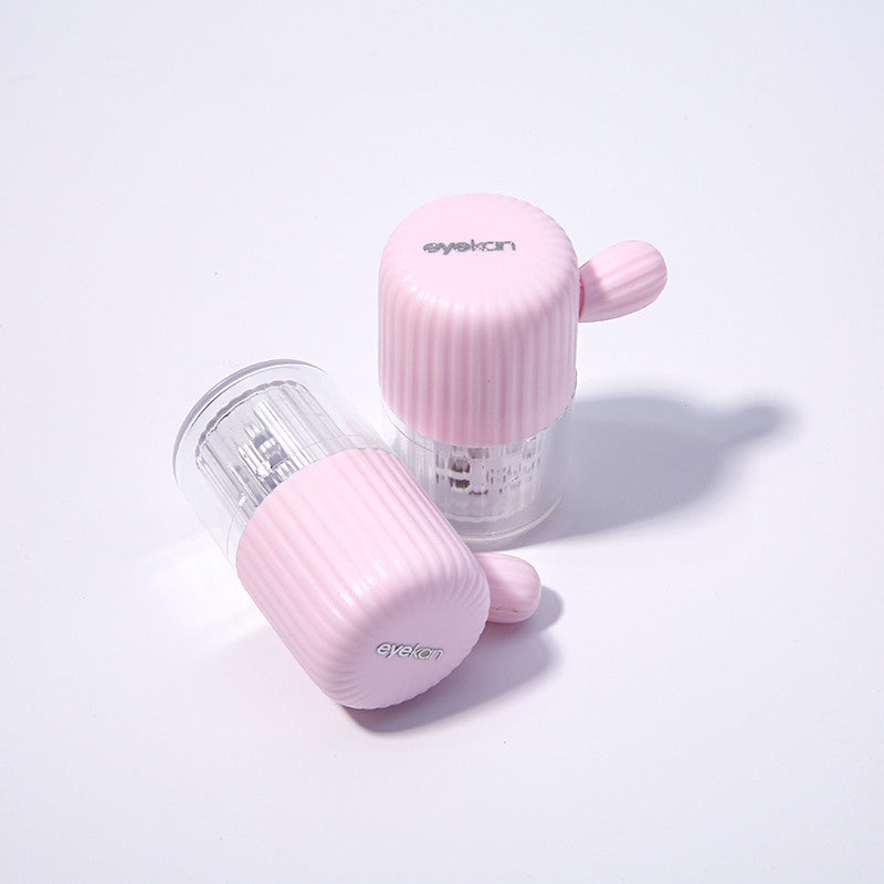 Cartoon Cactus Contact Lens Washer Ultrasonic Stretch Cleaner-eveVeye