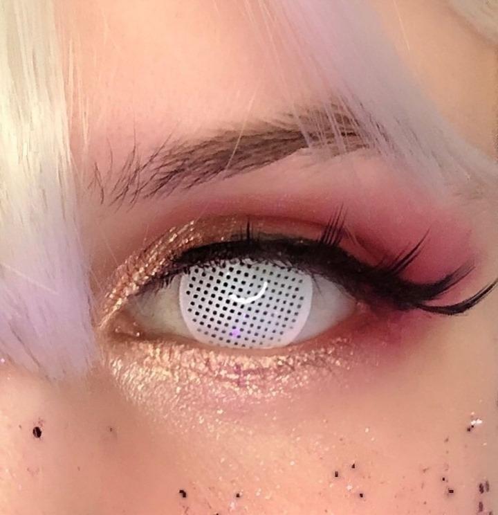 【Halloween&Cosplay】White Mesh-eveVeye