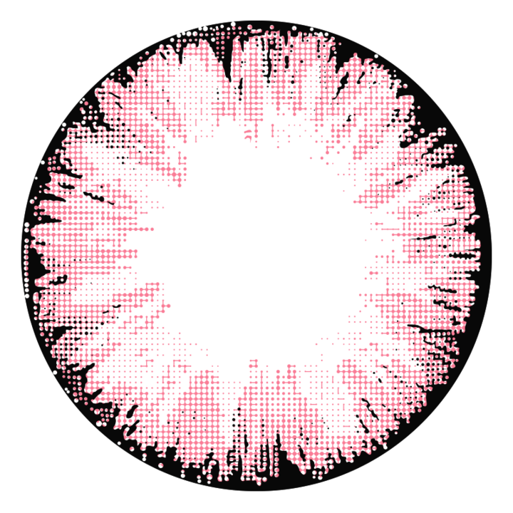 Glitter(Big Eye) Pink | 1 Year [Prescription]-eveVeye