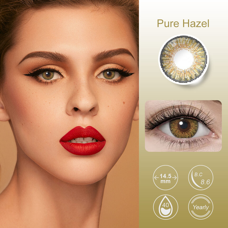 Three Tone Hazel | 1 Year [Prescription]-eveVeye