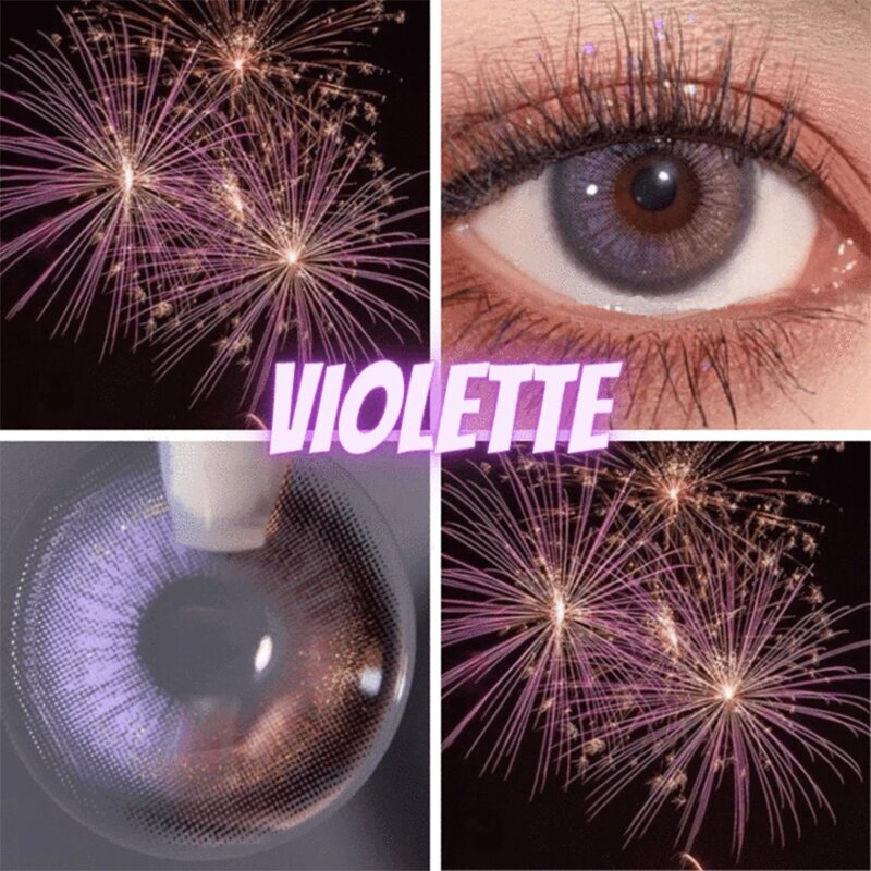 eveVeye Aether Violette(Firmament Purple) Colored Contact Lenses