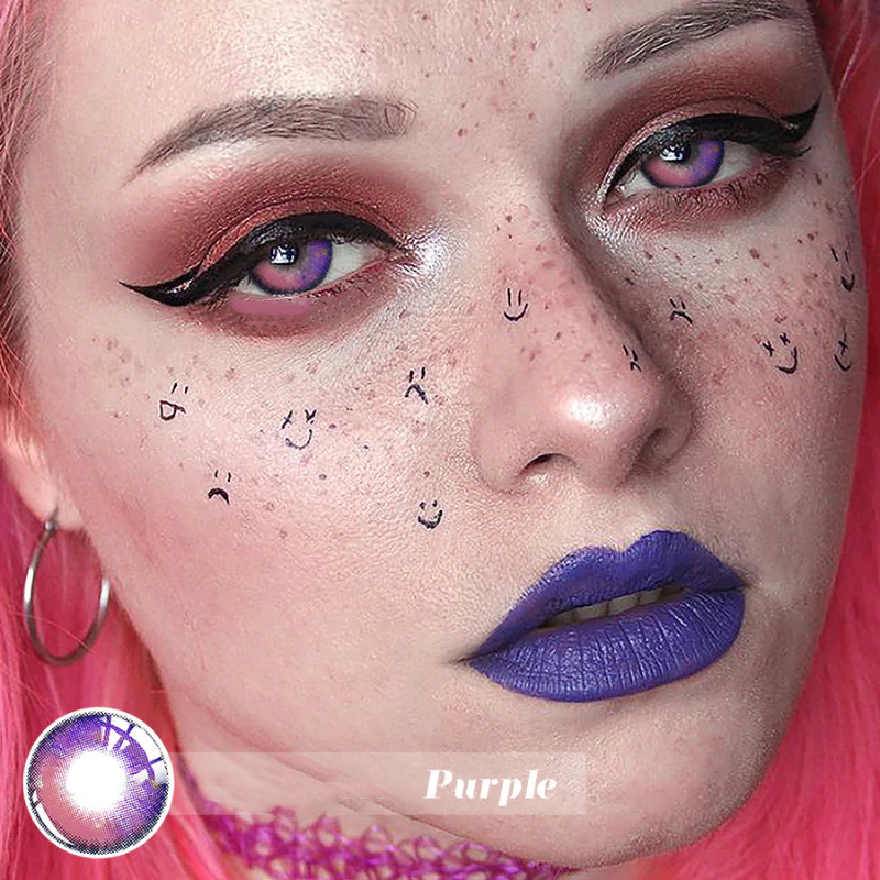 Girl Tears Purple | 1 Year-eveVeye