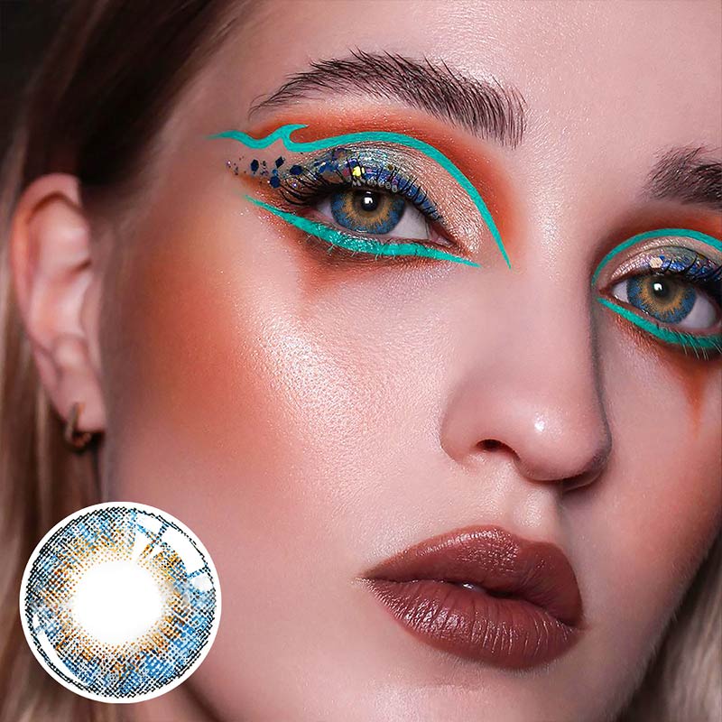 Fresh Blue | 1-Day~5 Pairs-eveVeye