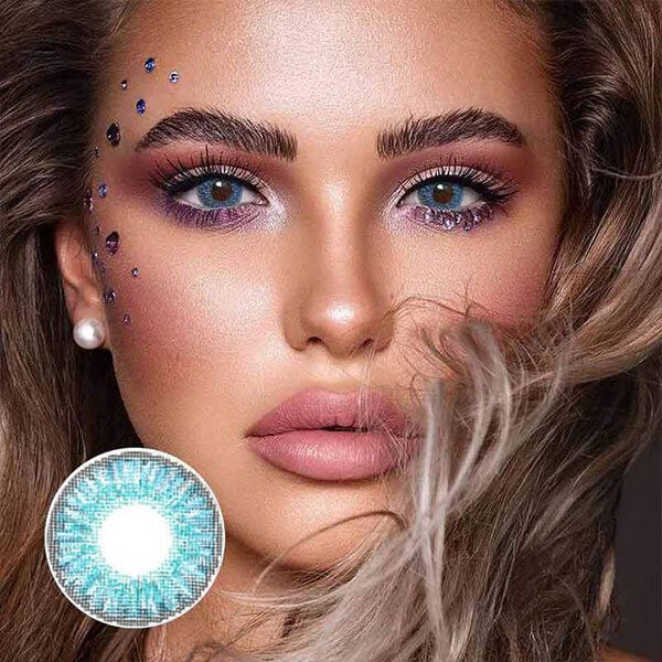 Fresh Brilliant Blue | 1-Day~5 Pairs-eveVeye