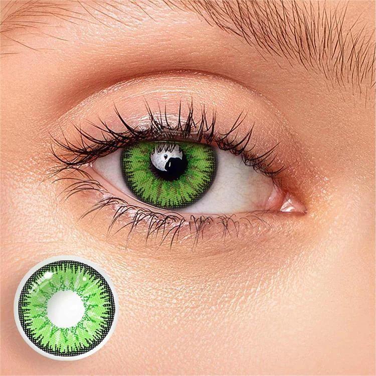 Vika Tricolor Green | 1 Year-eveVeye