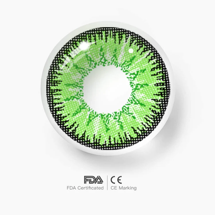 Vika Tricolor Green | 1 Year-eveVeye