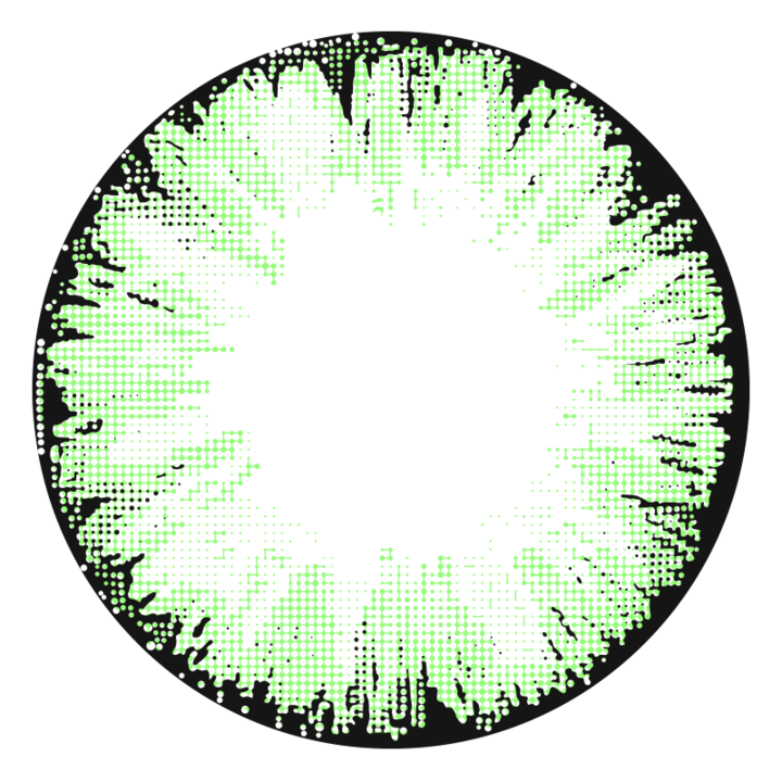 Glitter(Big Eye) Green | 1 Year-eveVeye