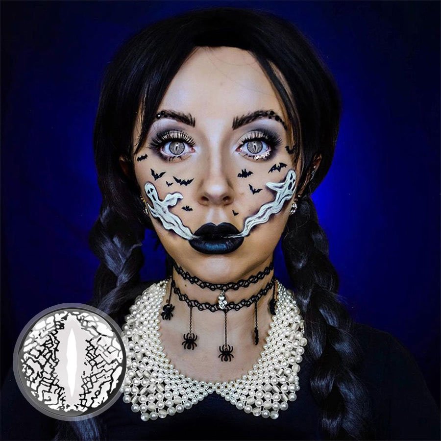 【Halloween&Cosplay】Lizard Eye White-eveVeye