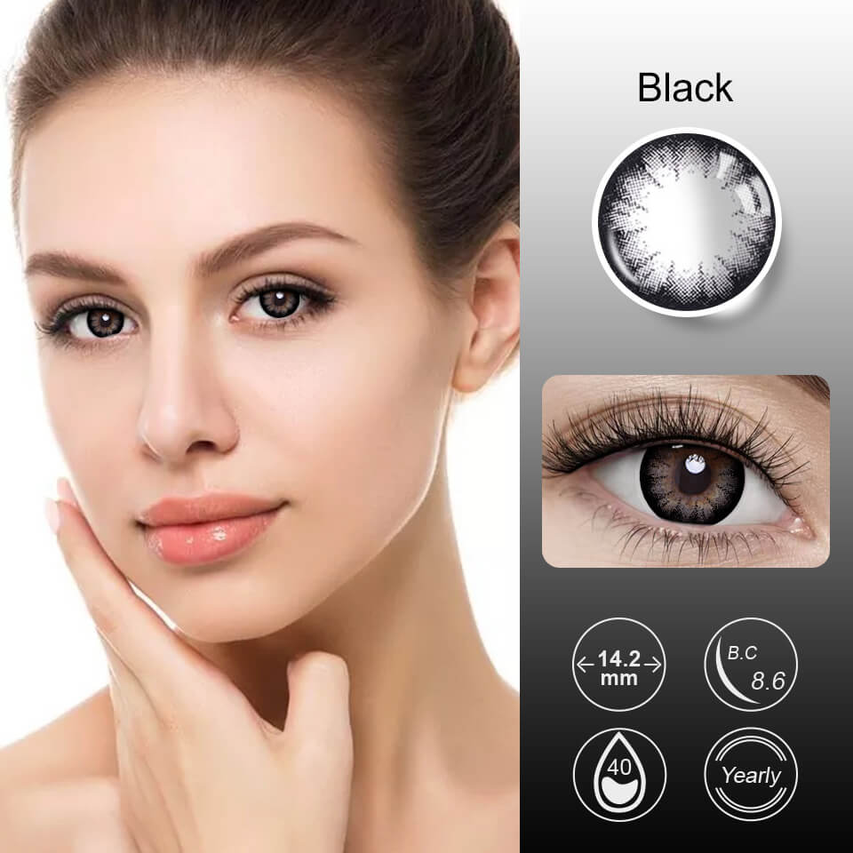 Water Drop Black | 1 Year-eveVeye