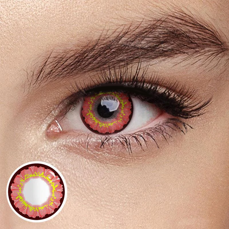 【Halloween&Cosplay】Sun Red-everylenses