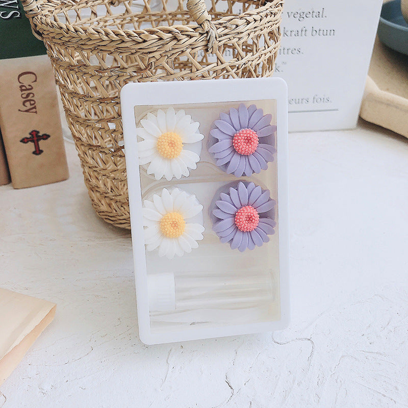 INS Flowers colored contacts lenses case-everylenses