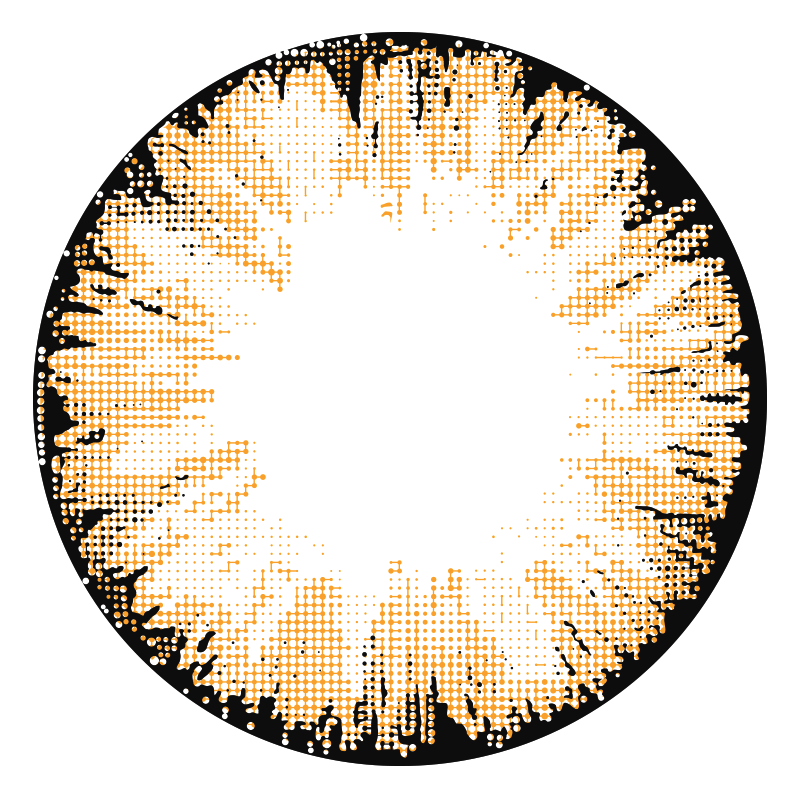 Glitter(Big Eye) Brown | 1 Year【Prescription】-everylenses