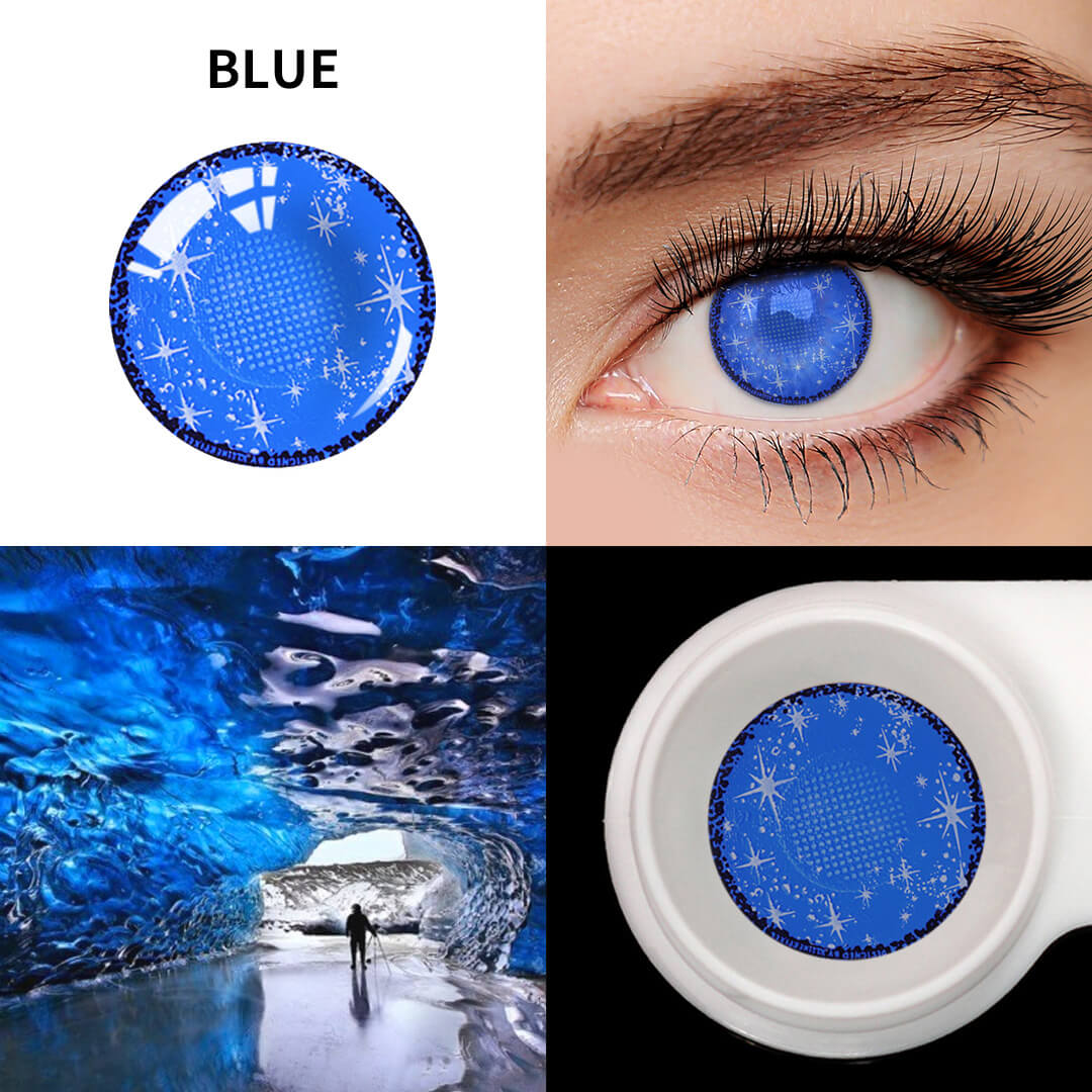 【Halloween&Cosplay】Midsummer Blue Snow-everylenses