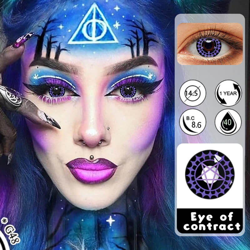 【Halloween&Cosplay】Eye of Contract-everylenses